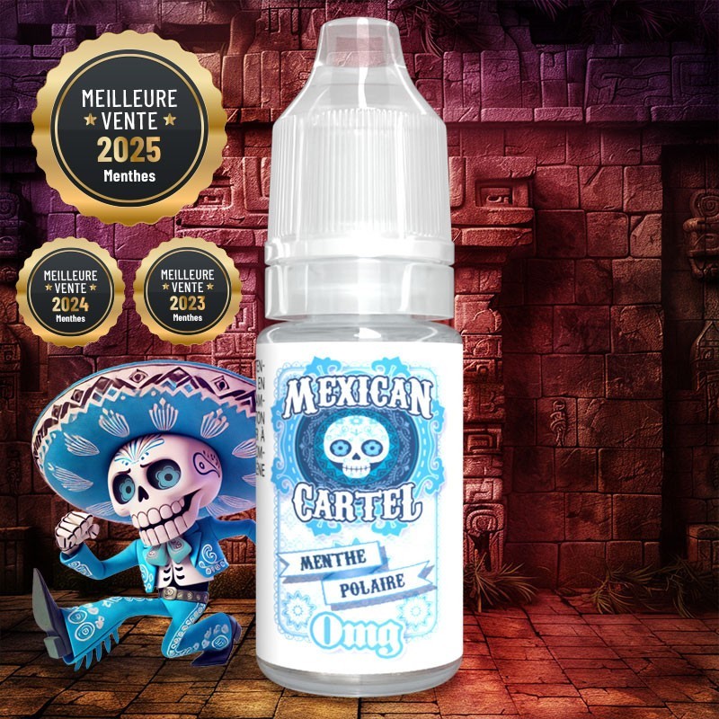 E-liquide Menthe Polaire Mexican Cartel 10ml