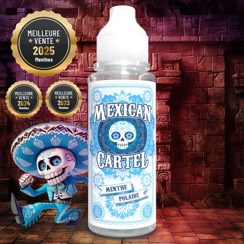 E-liquide Menthe Polaire Mexican Cartel 50ml/100ml