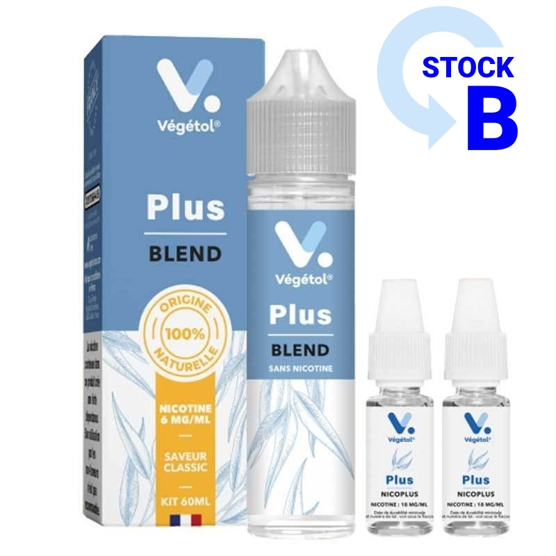E-liquide Plus Blend Végétol 60ml