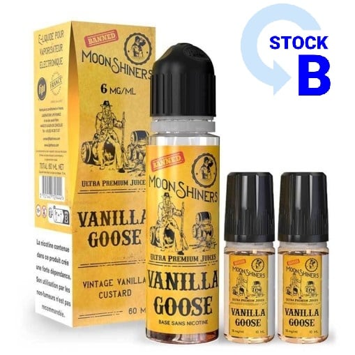 E liquide Vanilla Goose Moonshiners 60ml