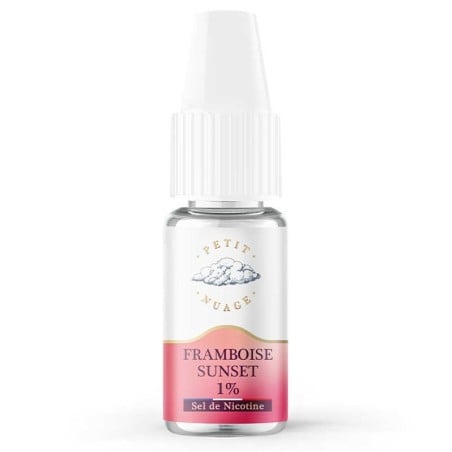 E-liquide Framboise Sunset Sels de nicotine Petit Nuage 10ml