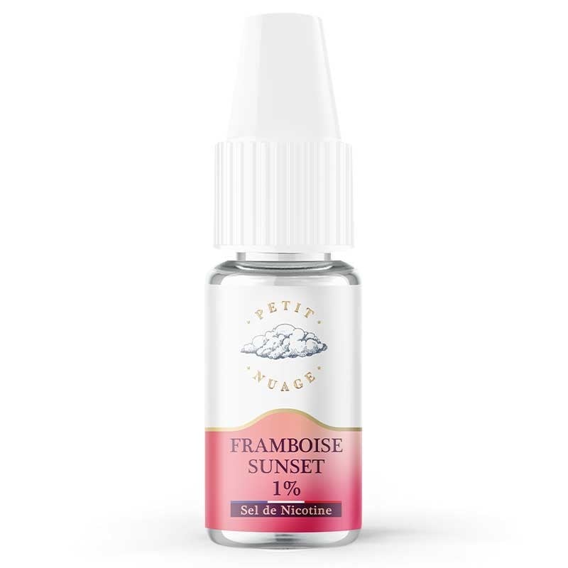 E-liquide Framboise Sunset Sels de nicotine Petit Nuage 10ml
