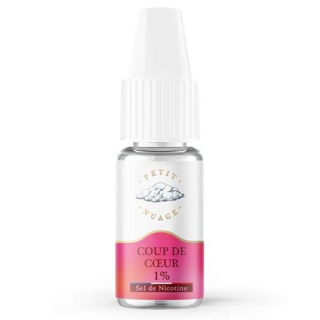 E-liquide Coup de Coeur Sels de nicotine Petit Nuage 10ml