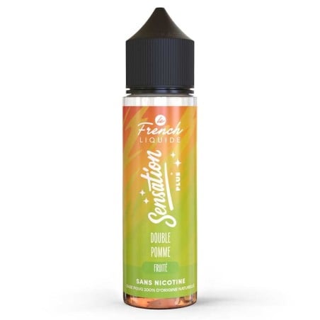 E-liquide Double Pomme Sensation Plus Le French Liquide 50ml