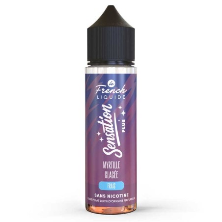 E-liquide Myrtille Glacée Sensation Plus Le French Liquide 50ml