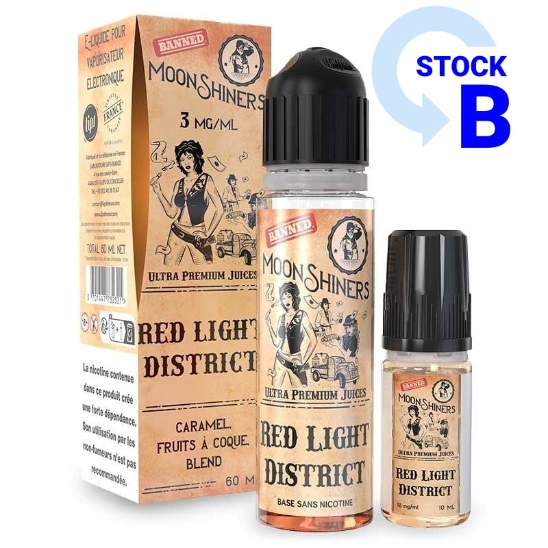 E-liquide Red Light District Moonshiners 60ml