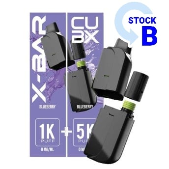 Cartouche pré-remplis CUBX Go X-Bar