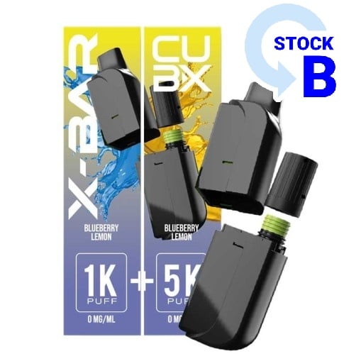 Cartouche pré-remplis CUBX Go X-Bar