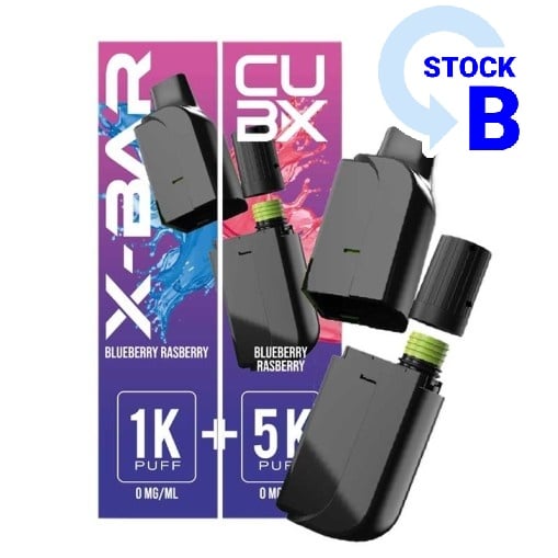 Cartouche pré-remplis CUBX Go X-Bar