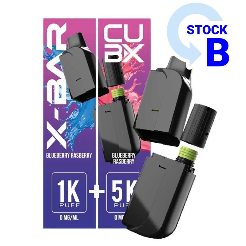 Cartouche pré-remplis CUBX Go X-Bar