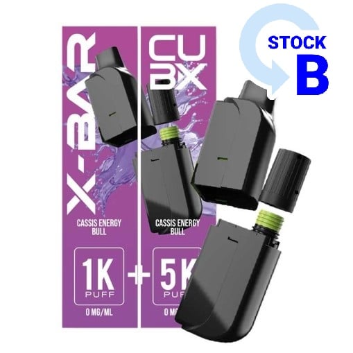 Cartouche pré-remplis CUBX Go X-Bar