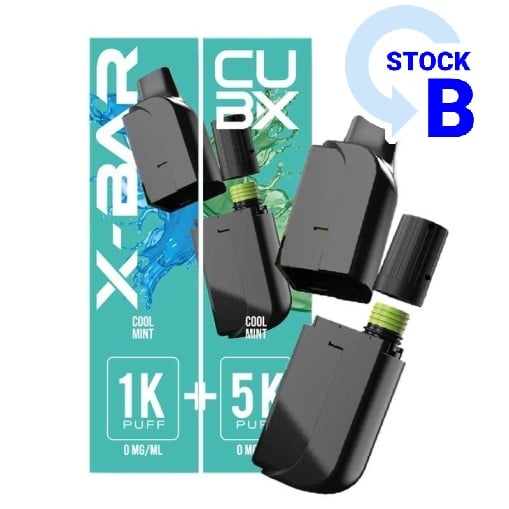 Cartouche pré-remplis CUBX Go X-Bar