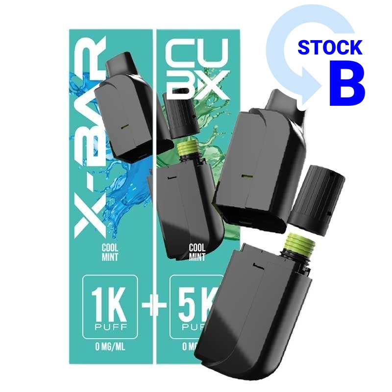 Cartouche pré-remplis CUBX Go X-Bar
