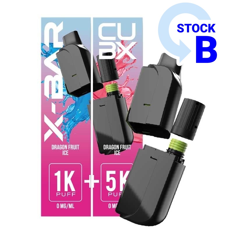 Cartouche pré-remplis CUBX Go X-Bar