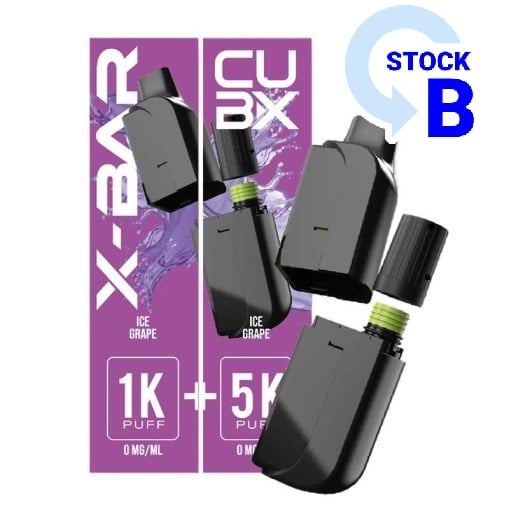 Cartouche pré-remplis CUBX Go X-Bar