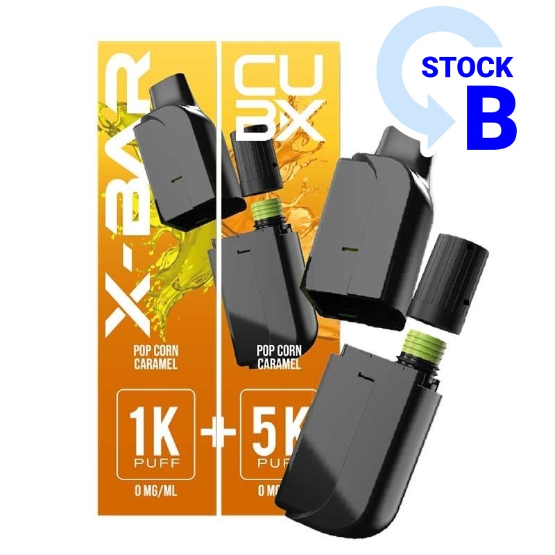 Cartouche pré-remplis CUBX Go X-Bar