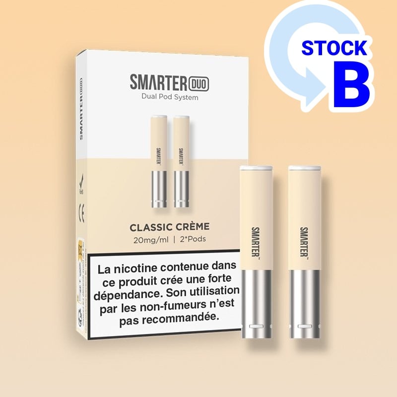 Cartouches Pré-remplies Smarter (X2)