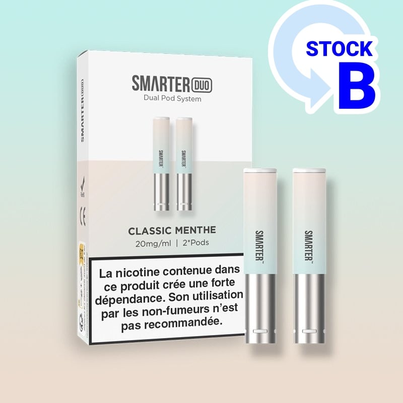 Cartouches Pré-remplies Smarter (X2)