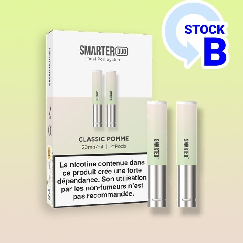 Cartouches Pré-remplies Smarter (X2)