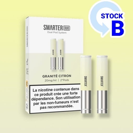 Cartouches Pré-remplies Smarter (X2)