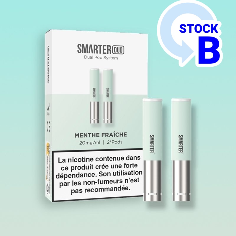 Cartouches Pré-remplies Smarter (X2)