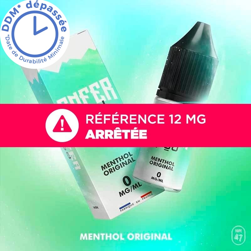 E liquide Menthol Original Enfer Pod