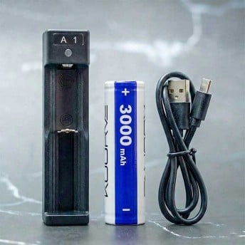 Accu Kuurve 18650 3000 mAh 30A, Batterie 18650 Kuurve