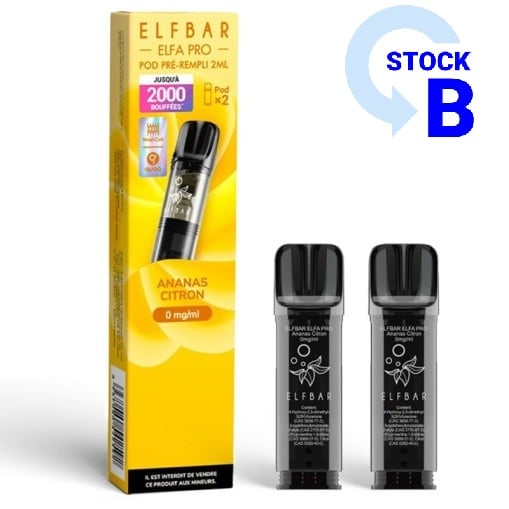 Cartouches Pré-remplies Elfa Pro Elfbar (X2)