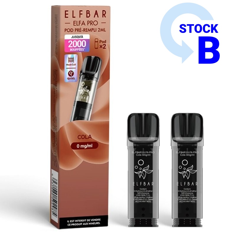 Cartouches Pré-remplies Elfa Pro Elfbar (X2)