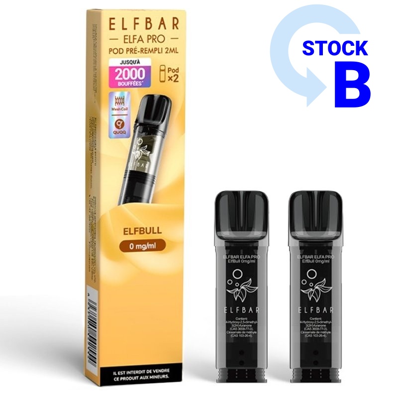 Cartouches Pré-remplies Elfa Pro Elfbar (X2)