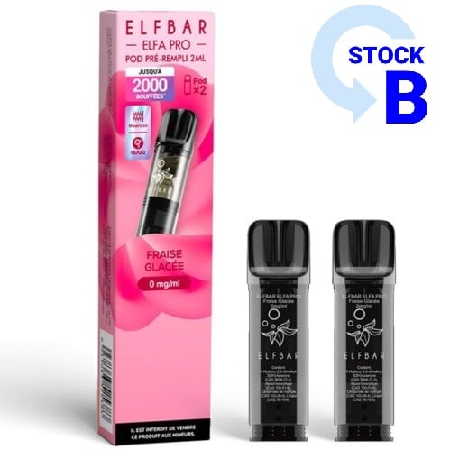 Cartouches Pré-remplies Elfa Pro Elfbar (X2)