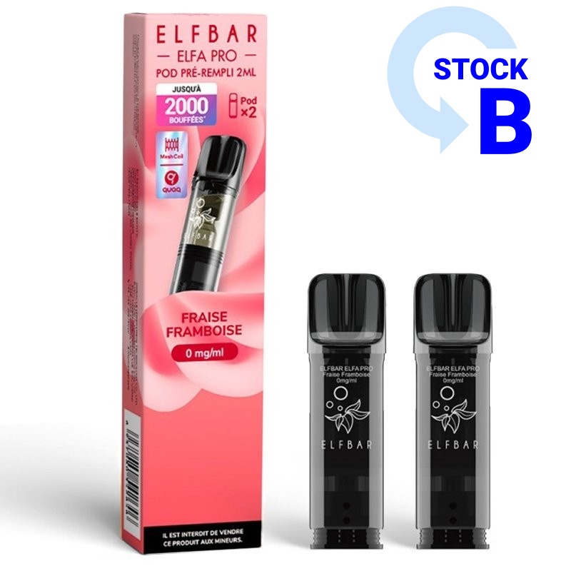 Cartouches Pré-remplies Elfa Pro Elfbar (X2)