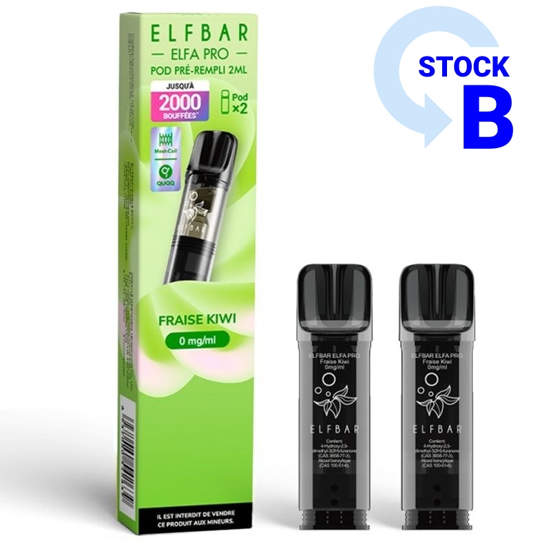 Cartouches Pré-remplies Elfa Pro Elfbar (X2)