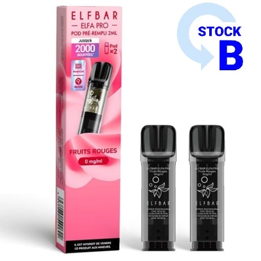 Cartouches Pré-remplies Elfa Pro Elfbar (X2)