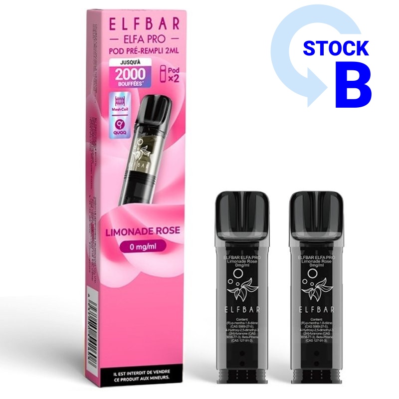 Cartouches Pré-remplies Elfa Pro Elfbar (X2)