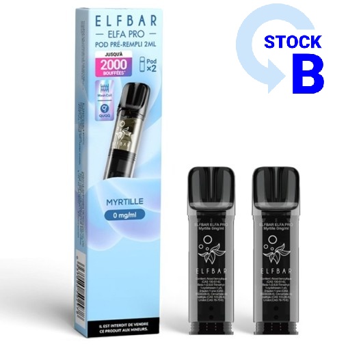 Cartouches Pré-remplies Elfa Pro Elfbar (X2)