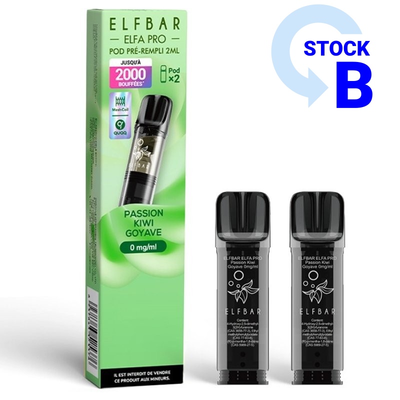 Cartouches Pré-remplies Elfa Pro Elfbar (X2)