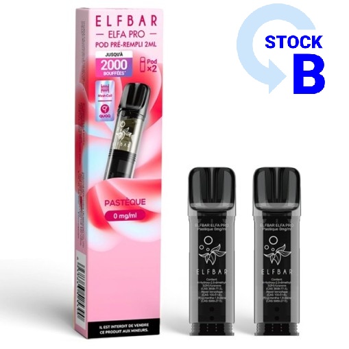 Cartouches Pré-remplies Elfa Pro Elfbar (X2)
