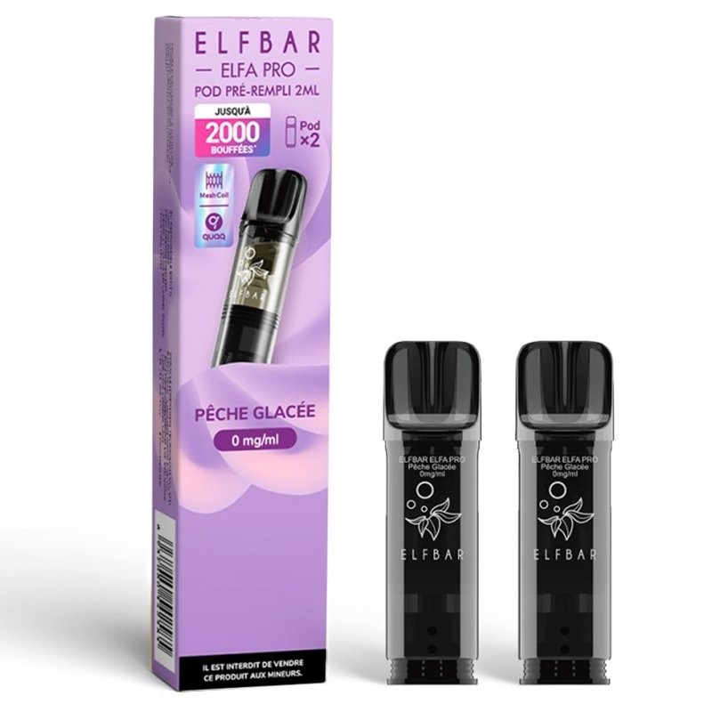 Cartouches Pré-remplies Elfa Pro Elfbar (X2)