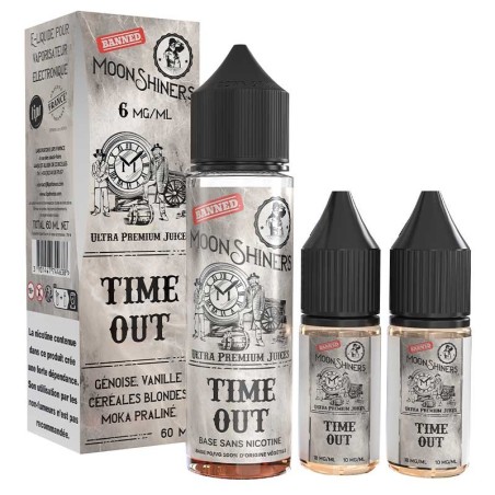 E-liquide Time Out Moonshiners 60ml