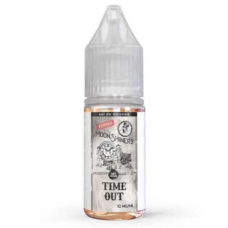 E-liquide Time Out Sels de Nicotine Moonshiners 10ml
