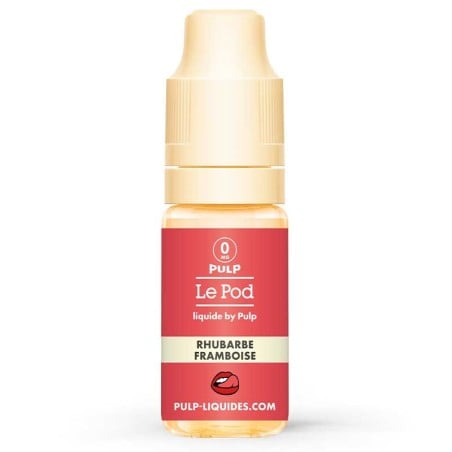 E-liquide Rhubarbe Framboise Le Pod liquide by PULP 10ml