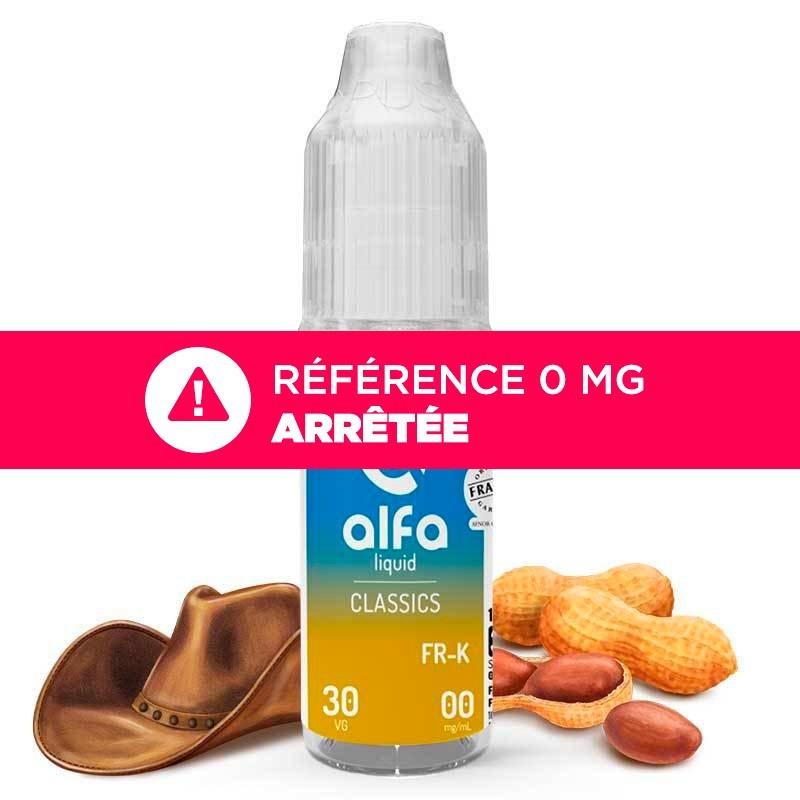 E-liquide FR-K Alfaliquid 10ml