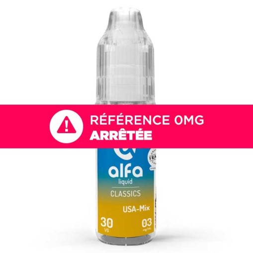 E-liquide USA Mix Alfaliquid 10ml