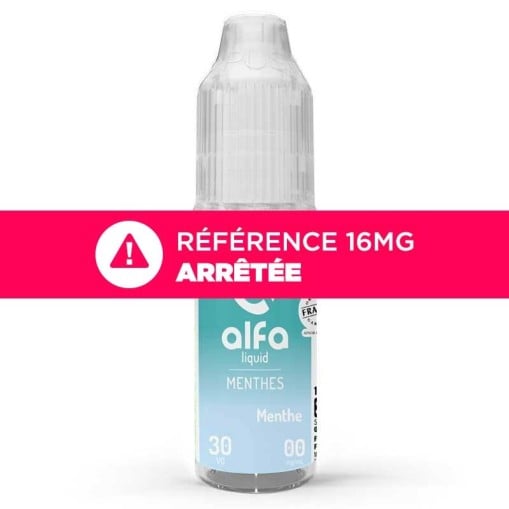 E-liquide Menthe Alfaliquid 10ml