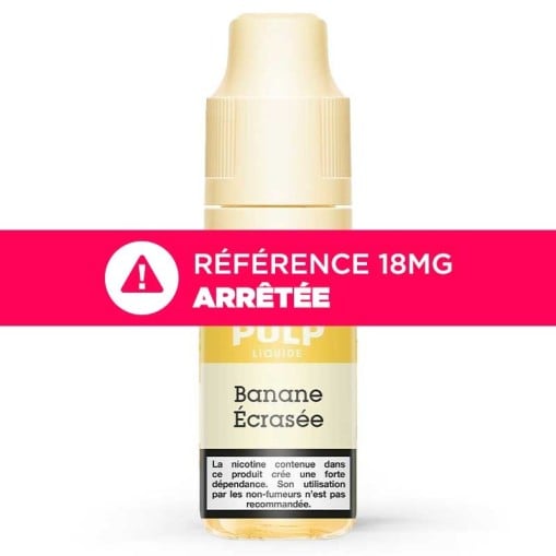 E-liquide Banane Ecrasée Pulp 10ml
