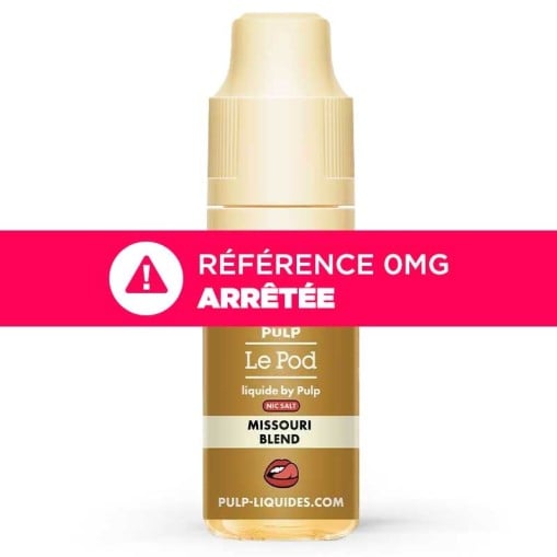 E-liquide Missouri Blend Nic Salt Le Pod liquide by PULP 10ml