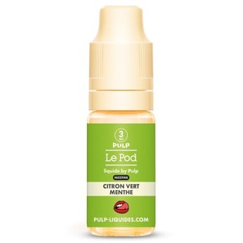 Citron Vert Menthe Le Pod liquide by PULP 10ml