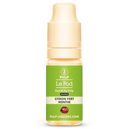 Citron Vert Menthe Le Pod liquide by PULP 10ml