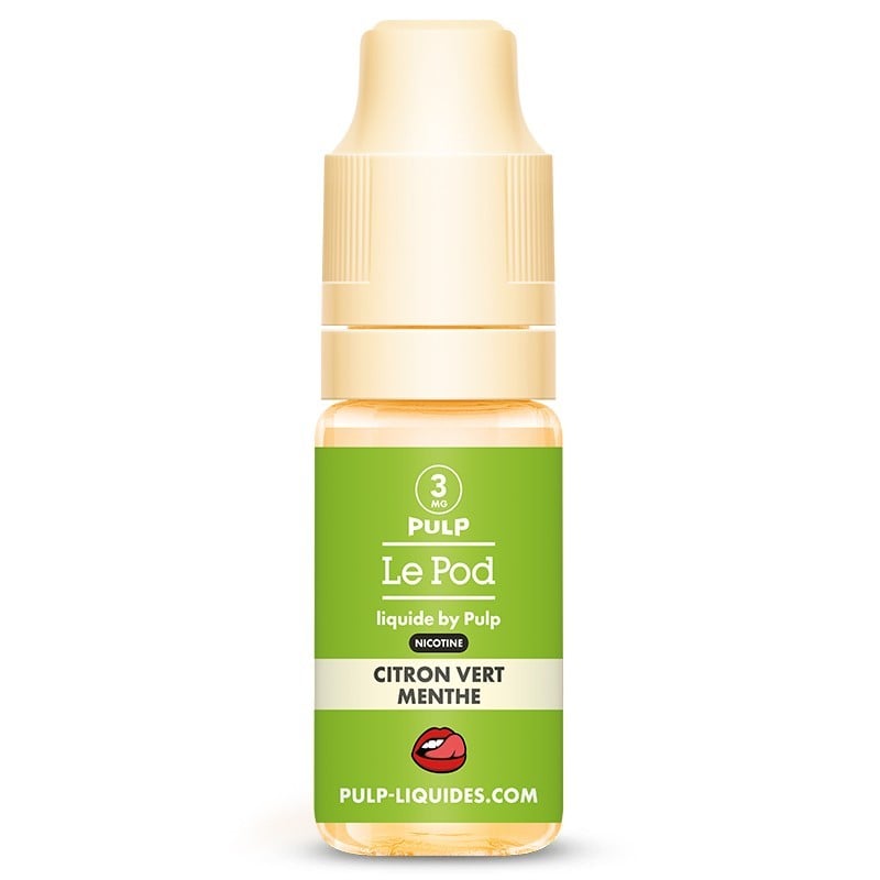 Citron Vert Menthe Le Pod liquide by PULP 10ml